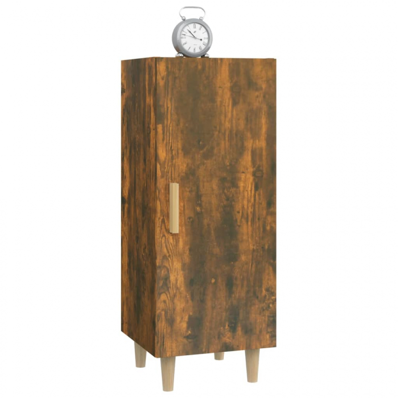 Sideboard Räuchereiche 34,5x34x90 cm Holzwerkstoff