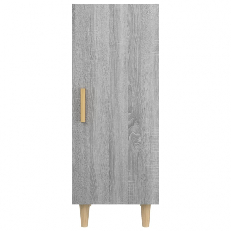 Sideboard Grau Sonoma 34,5x34x90 cm Holzwerkstoff
