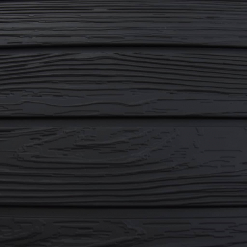 Gartenkomposter Schwarz 280 L Polypropylen