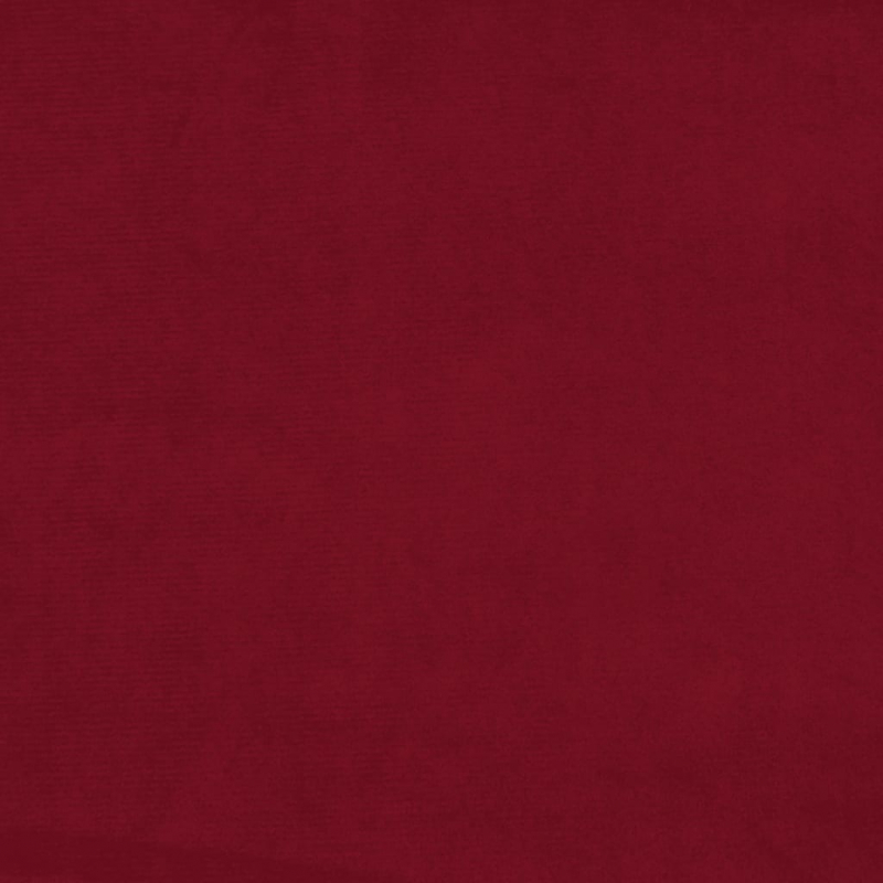 Bürostuhl Drehbar Weinrot Samt