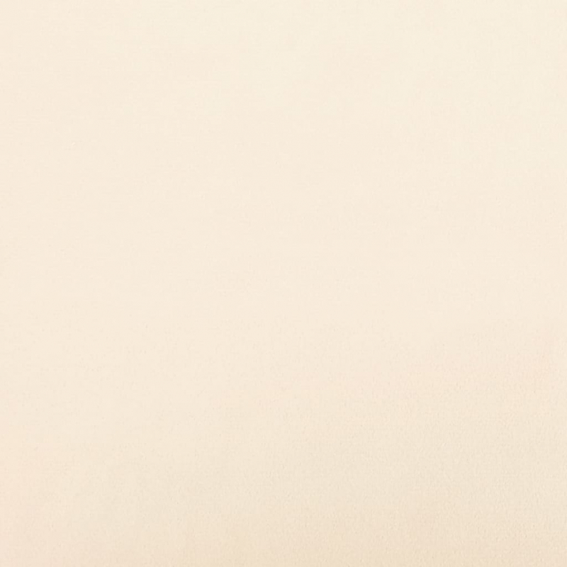 Bürostuhl Drehbar Creme Samt