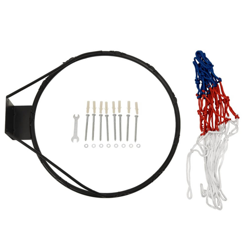 Basketballkorb Schwarz 90x60x2 cm Polyethylen