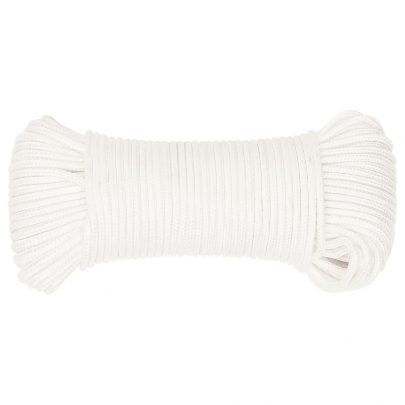 Bootsseil Weiß 4 mm 100 m Polypropylen