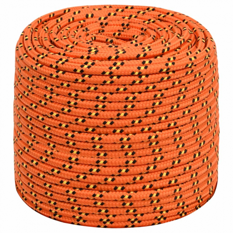 Bootsseil Orange 10 mm 250 m Polypropylen