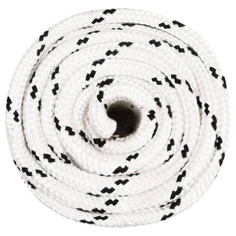 Arbeitsseil Weiß 16 mm 100 m Polyester
