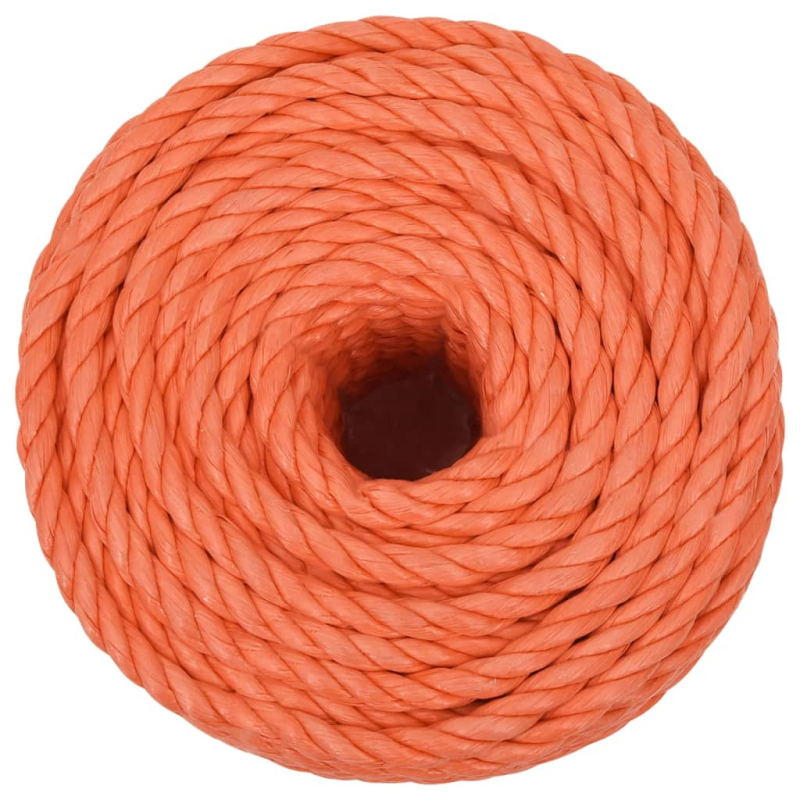Arbeitsseil Orange 24 mm 25 m Polypropylen