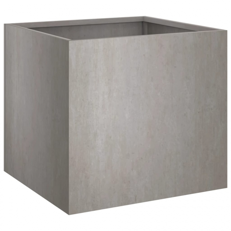 Pflanzkübel 2 Stk. 32x30x29 cm Cortenstahl