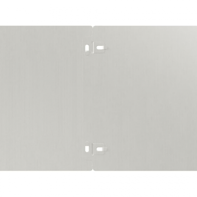 Rasenkanten 10 Stk. 20x103 cm Flexibel Cortenstahl