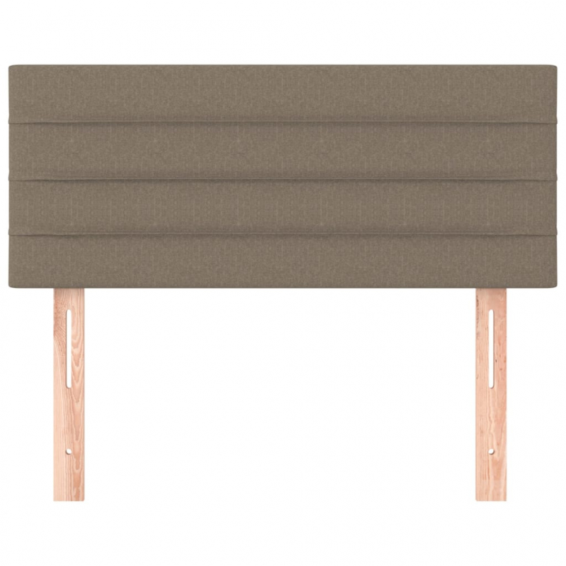 Kopfteil Taupe 80x5x78/88 cm Stoff