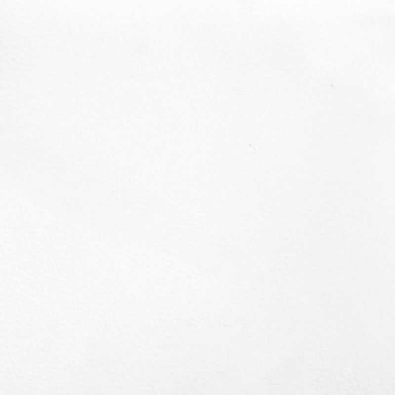 Taschenfederkernmatratze Weiß 100x200x20 cm Kunstleder