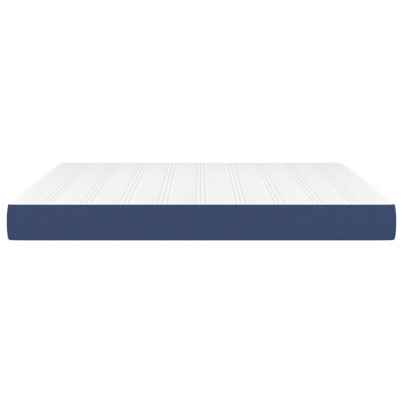 Taschenfederkernmatratze Blau 180x200x20 cm Stoff