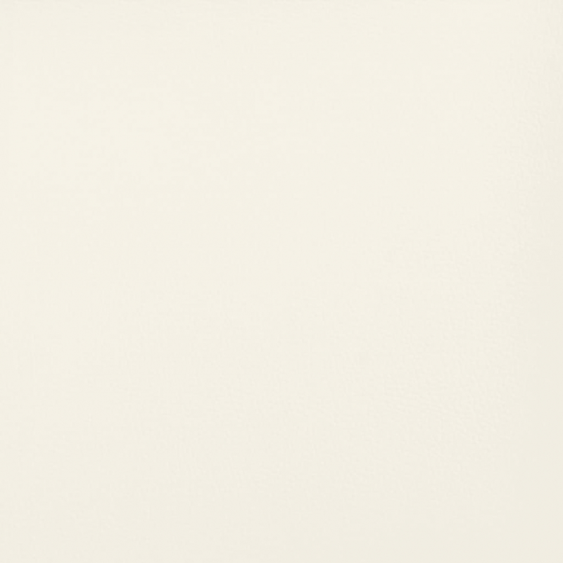 Fußhocker Creme 60x50x41 cm Kunstleder