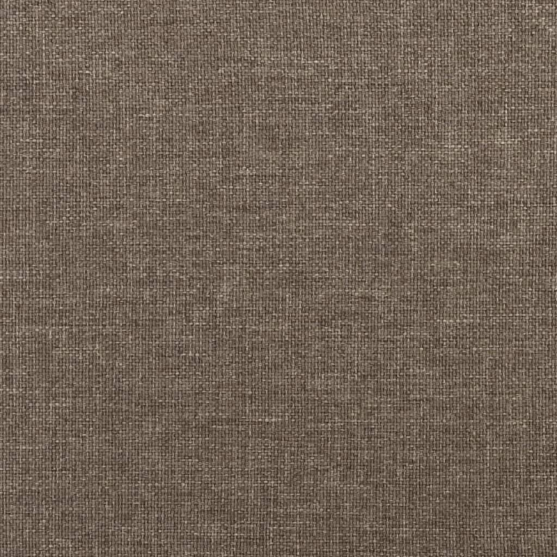 Fußhocker Taupe 70x55x41 cm Stoff