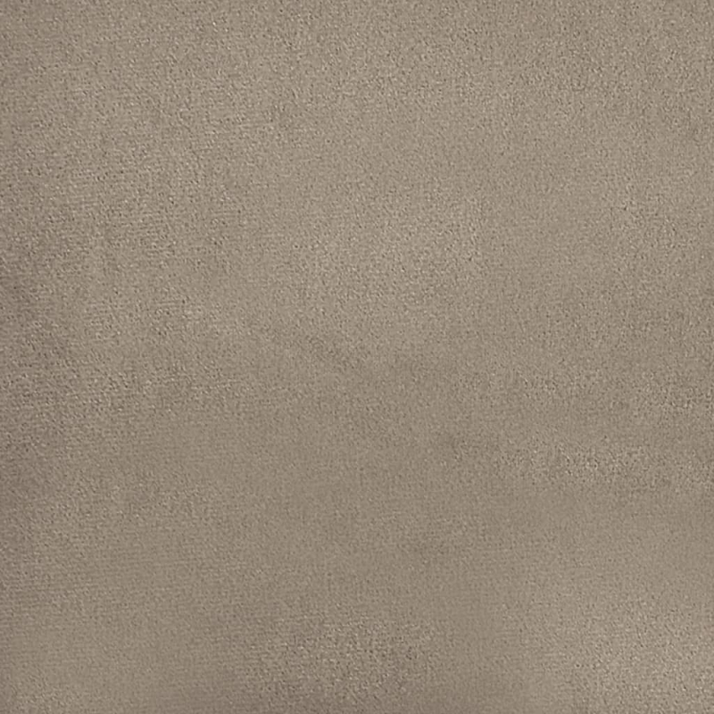 Fußhocker Taupe 60x50x41 cm Mikrofasergewebe