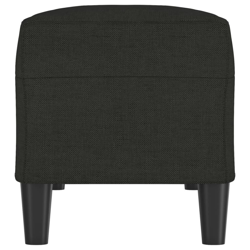 Sitzbank Schwarz 100x35x41 cm Stoff