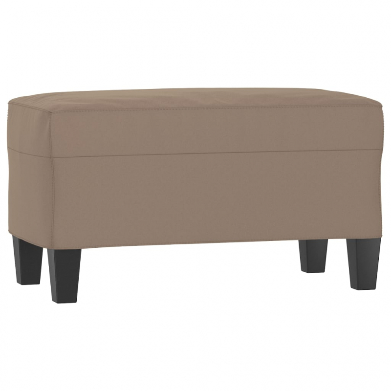 Sitzbank Taupe 70x35x41 cm Mikrofasergewebe