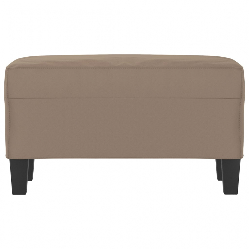 Sitzbank Taupe 70x35x41 cm Mikrofasergewebe