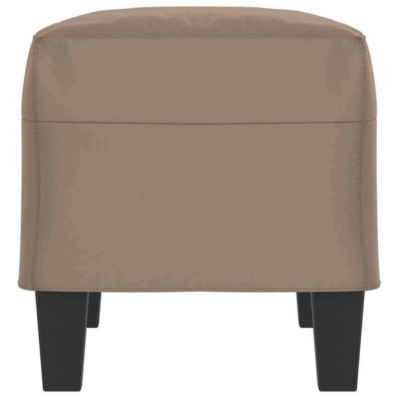 Sitzbank Taupe 70x35x41 cm Mikrofasergewebe