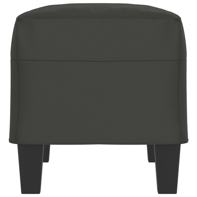 Sitzbank Dunkelgrau 70x35x41 cm Mikrofasergewebe