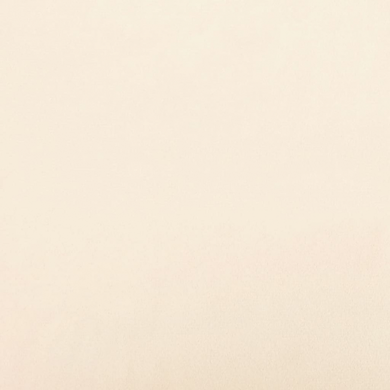 Zierkissen 2 Stk. Creme 40x40 cm Samt