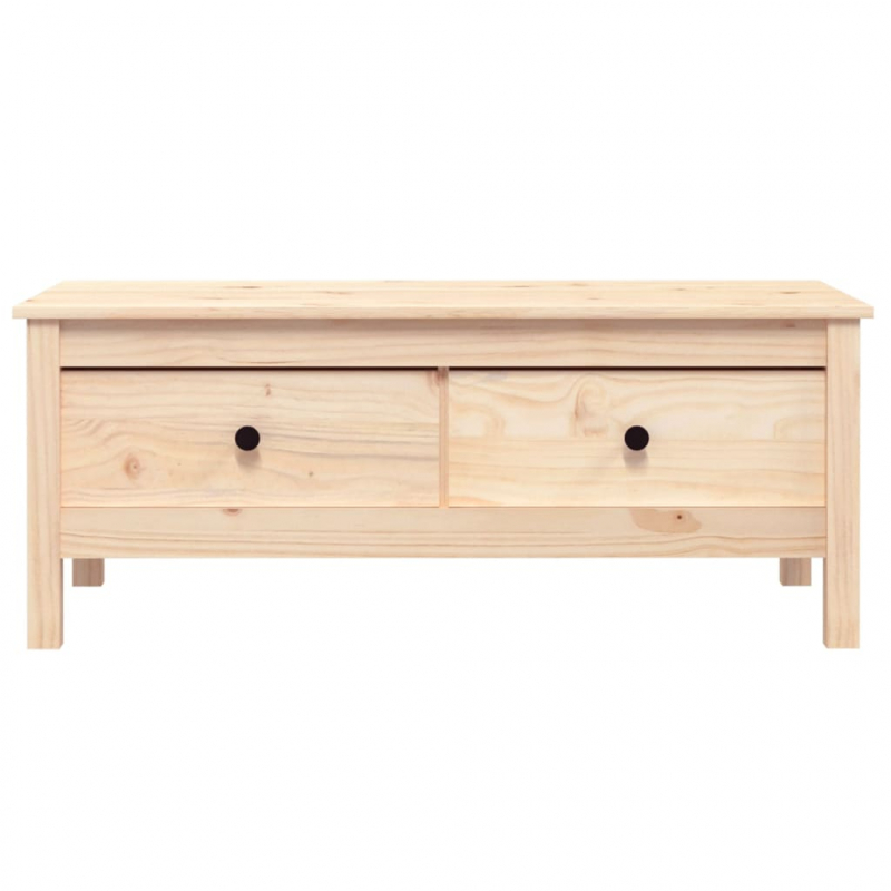 Couchtisch 100x50x40 cm Massivholz Kiefer