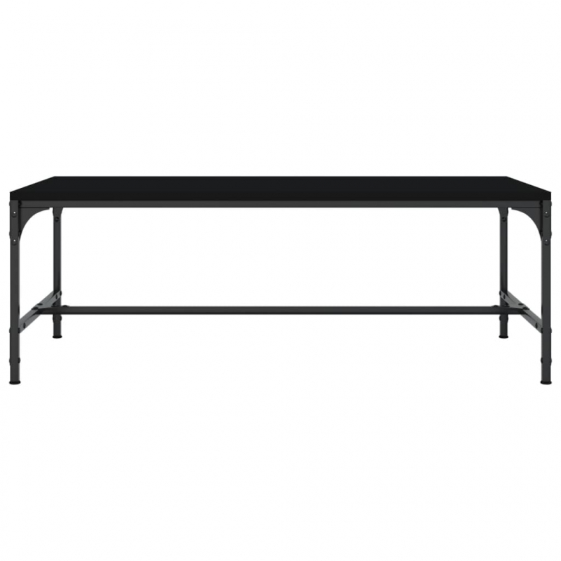 Couchtisch Schwarz 100x50x35 cm Holzwerkstoff