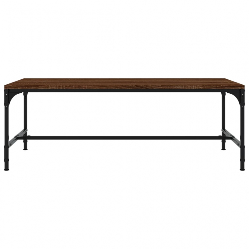 Couchtisch Braun Eichen-Optik 100x50x35 cm Holzwerkstoff