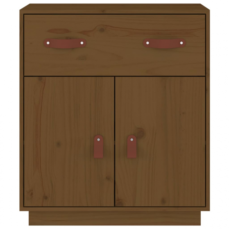 Sideboard Honigbraun 65,5x40x75 cm Massivholz Kiefer