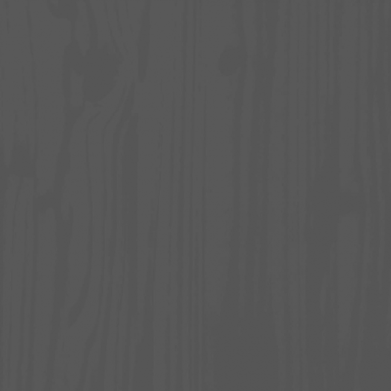 Couchtisch Grau Ø 40x60 cm Massivholz Kiefer