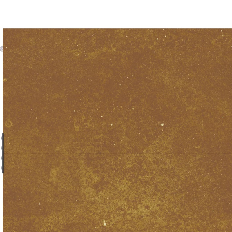 Gartentor 105x155 cm Cortenstahl