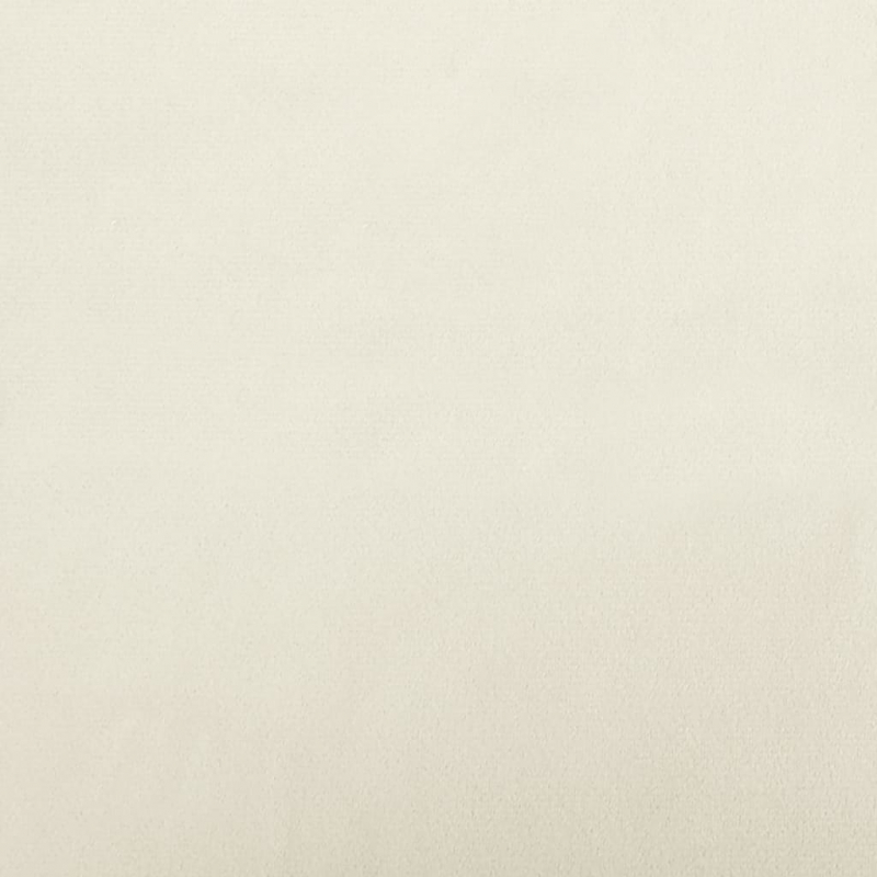 Hundebett Creme 90x53x30 cm Samt