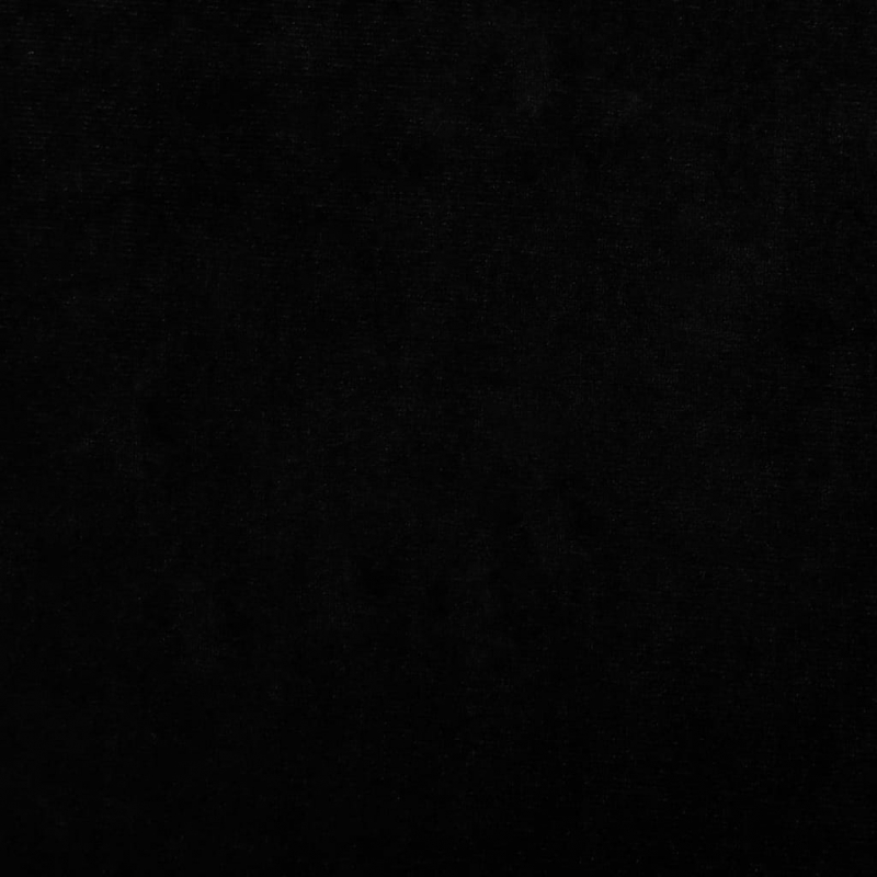 Hundebett Schwarz 60x40x30 cm Samt