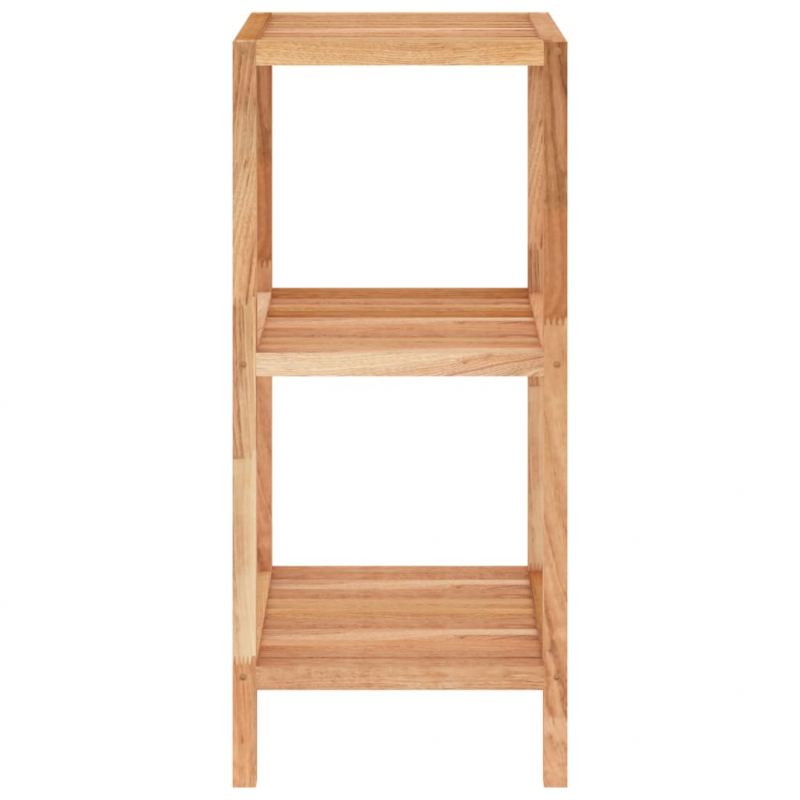 Badregal 36x36x79 cm Massivholz Nussbaum