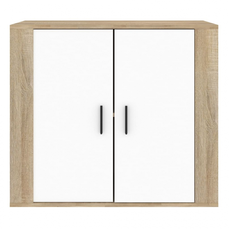 Sideboard Sonoma-Eiche 80x33x70 cm Holzwerkstoff