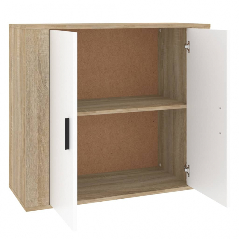 Sideboard Sonoma-Eiche 80x33x70 cm Holzwerkstoff