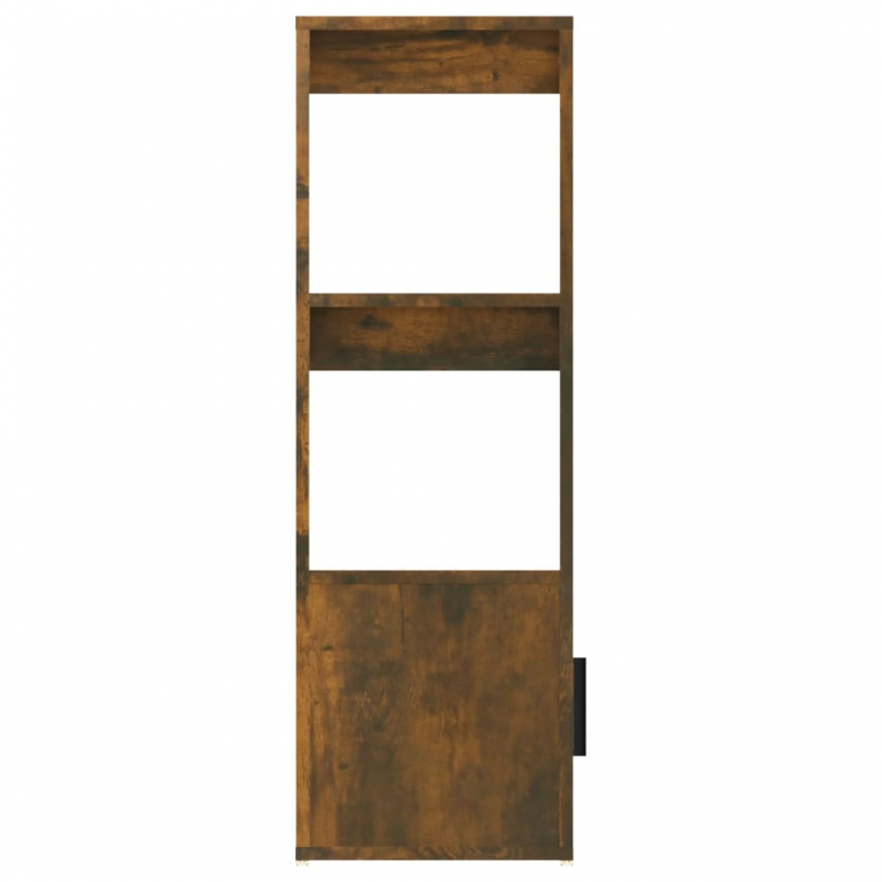 Sideboard Räuchereiche 80x30x90 cm Holzwerkstoff