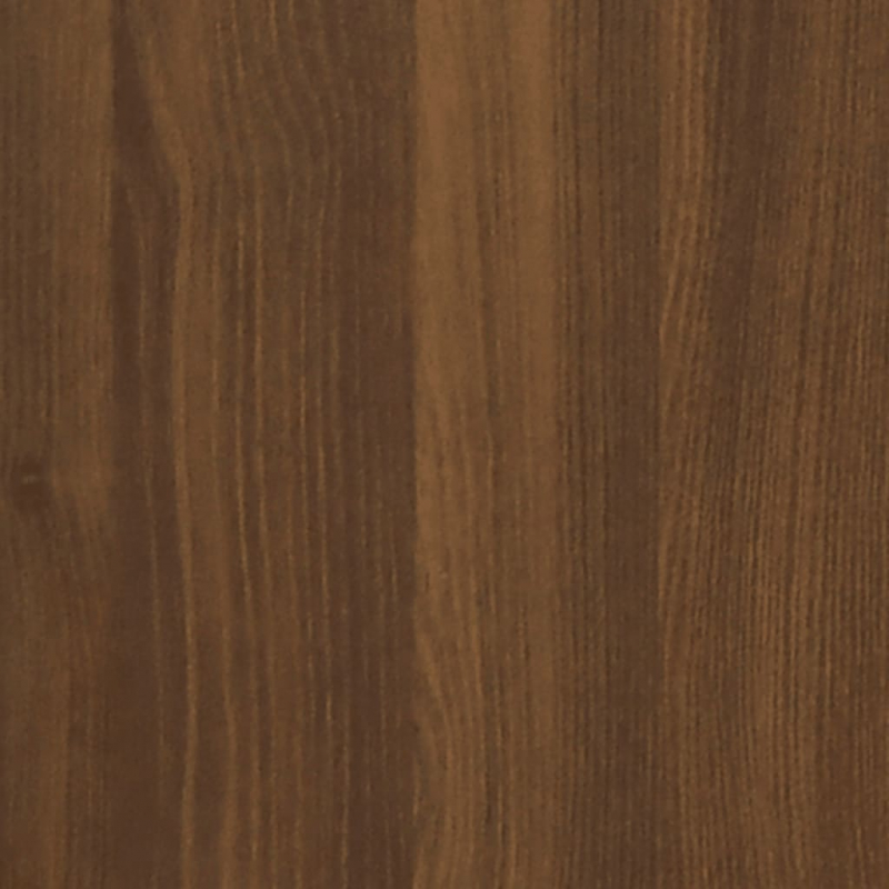 Schuhregal Braun Eichen-Optik 40x36x105 cm Holzwerkstoff