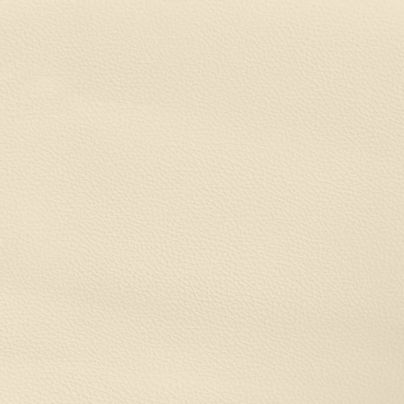 Bettgestell Creme 100x200 cm Kunstleder