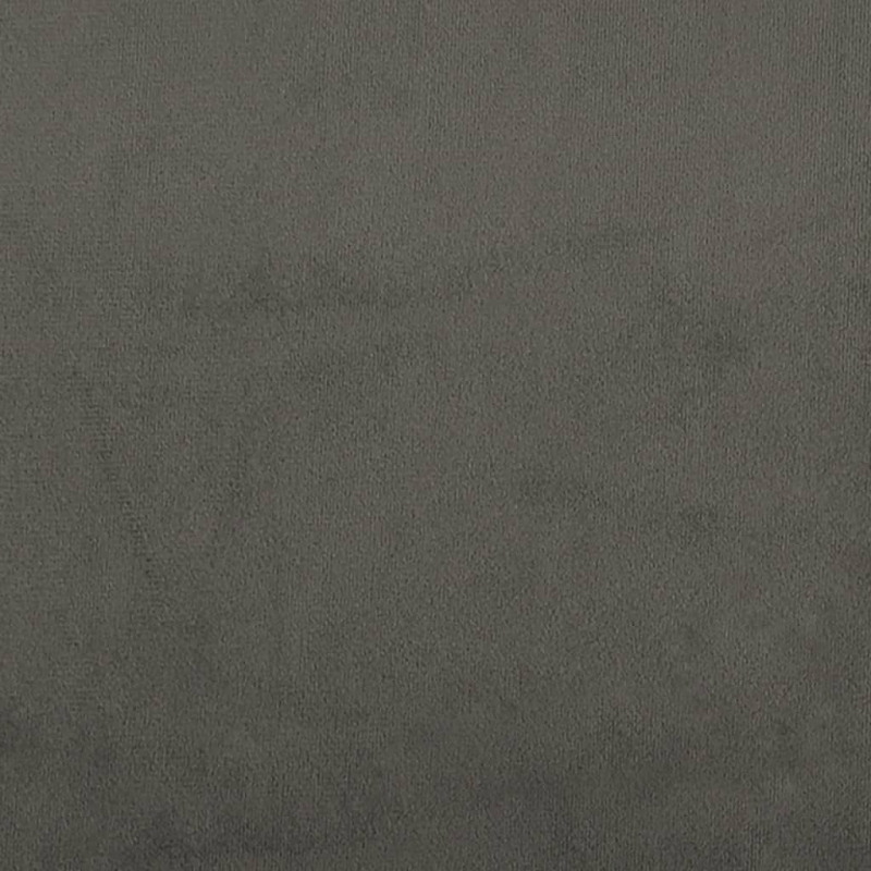 Kopfteile 4 Stk. Dunkelgrau 100x5x78/88 cm Samt