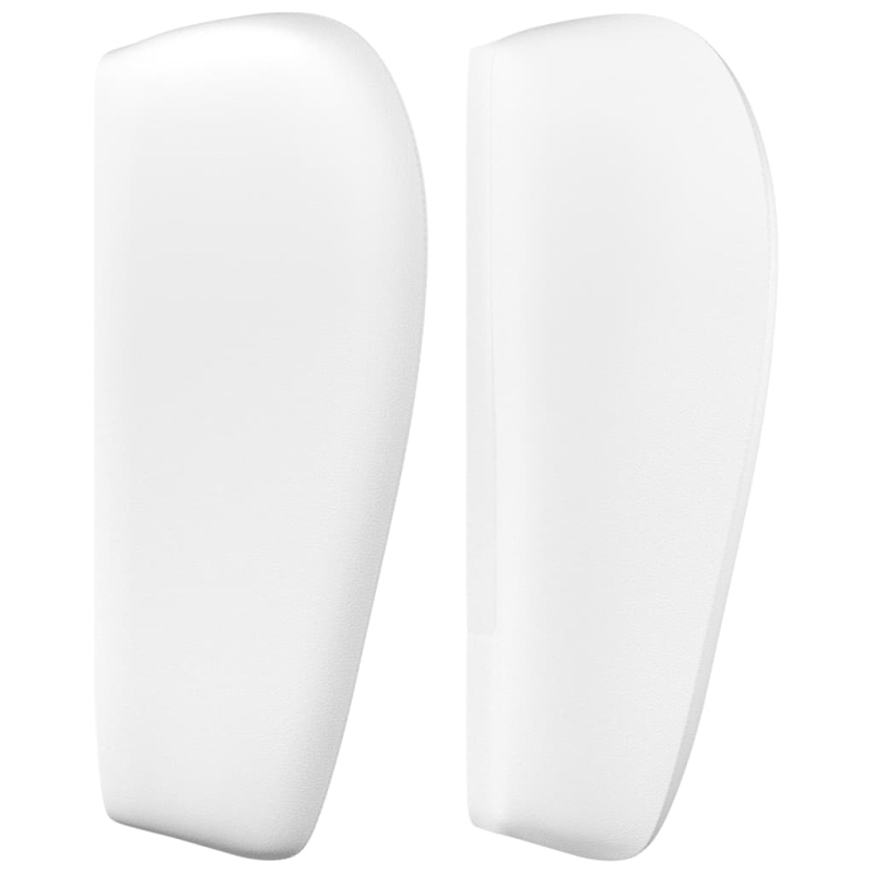 Kopfteil mit Ohren Weiß 103x23x78/88 cm Kunstleder