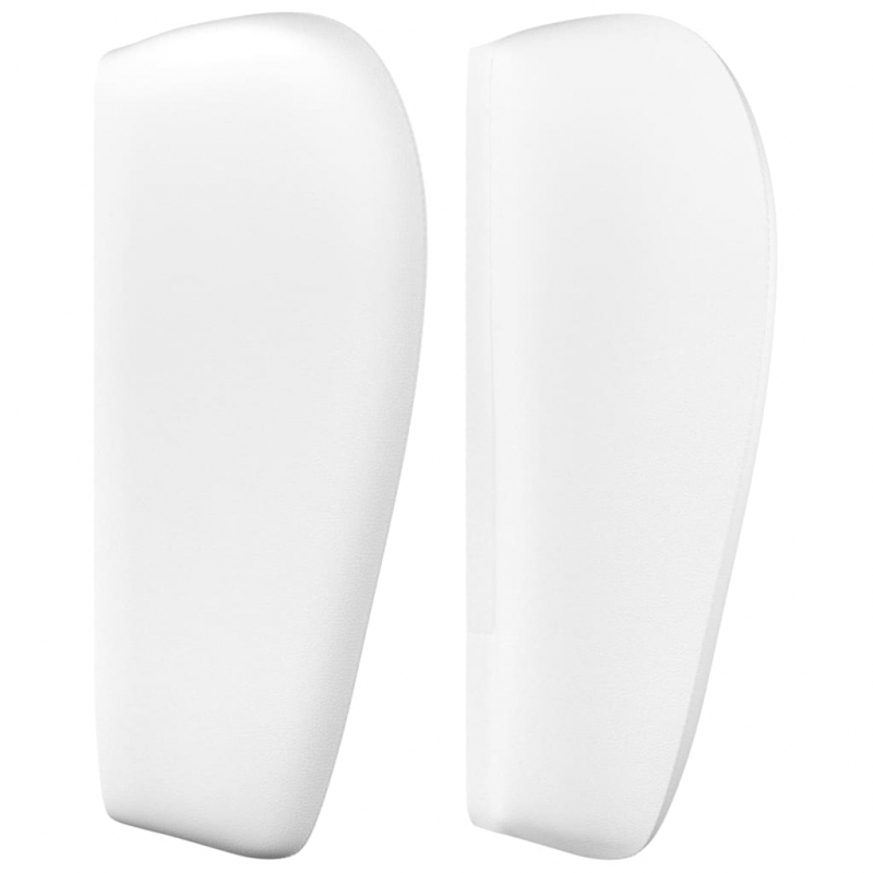 Kopfteil mit Ohren Weiß 83x23x78/88 cm Kunstleder