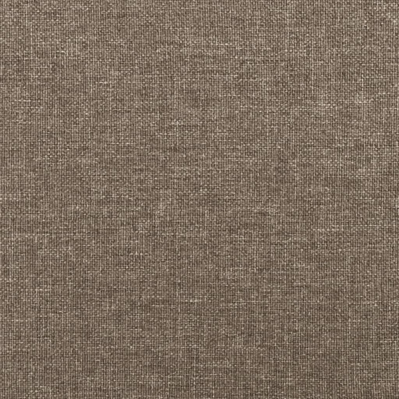 Kopfteil mit Ohren Taupe 93x23x78/88 cm Stoff