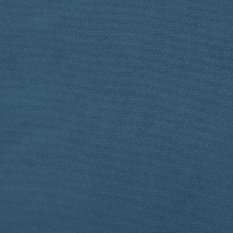 Kopfteil mit Ohren Dunkelblau 183x23x118/128 cm Samt