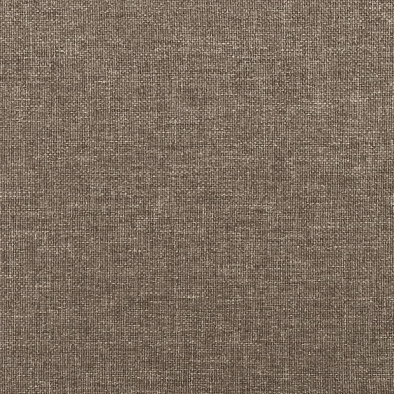 Kopfteil mit Ohren Taupe 147x16x118/128 cm Stoff