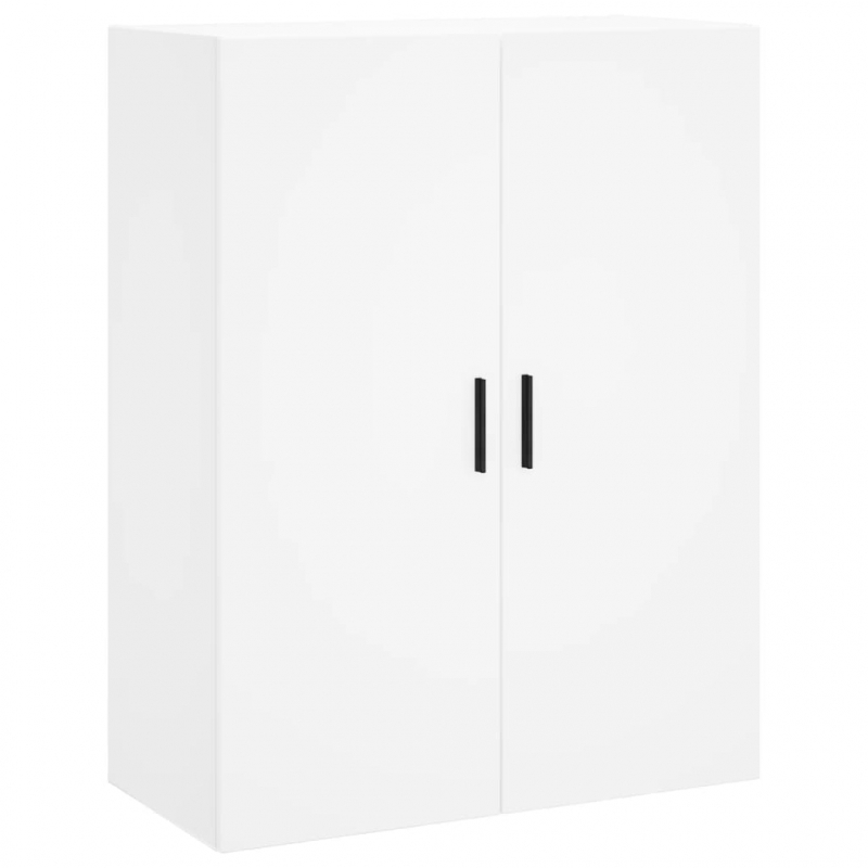 Highboard Weiß 69,5x34x180 cm Holzwerkstoff