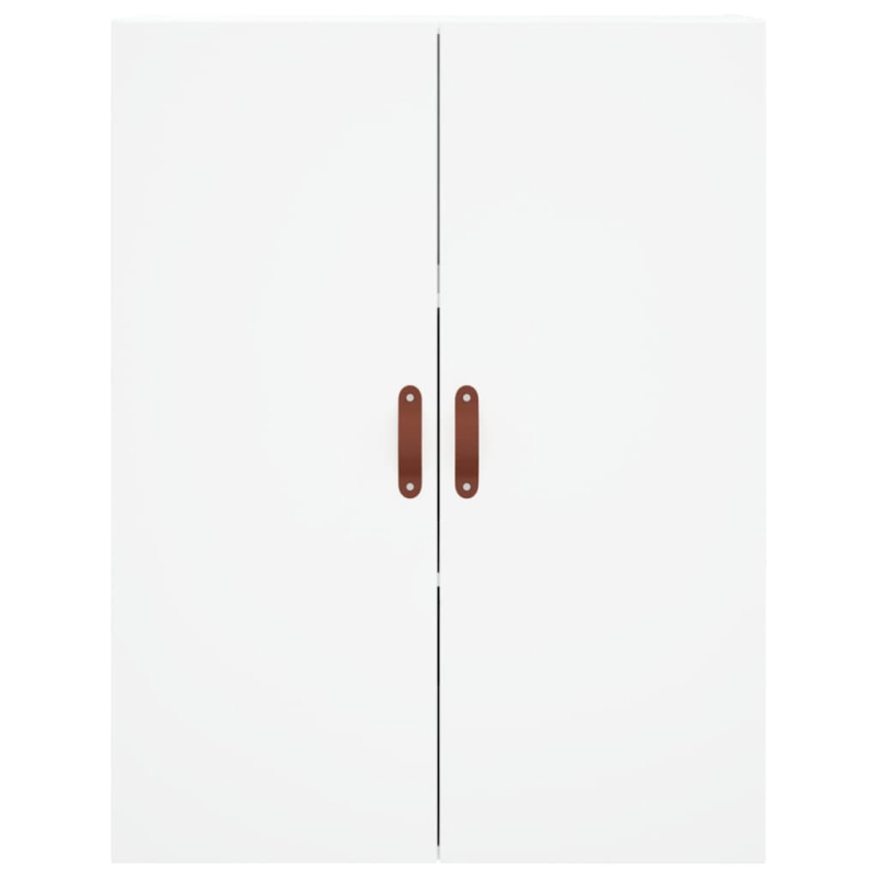 Highboard Weiß 69,5x34x180 cm Holzwerkstoff