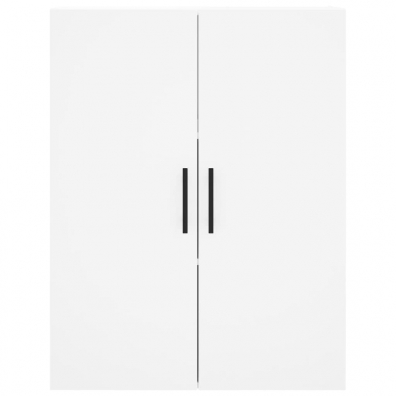 Highboard Weiß 69,5x34x180 cm Holzwerkstoff