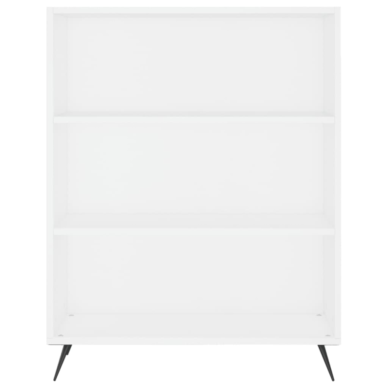 Highboard Weiß 69,5x34x180 cm Holzwerkstoff