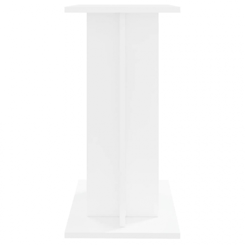 Aquariumständer Weiß 60x30x60 cm Holzwerkstoff