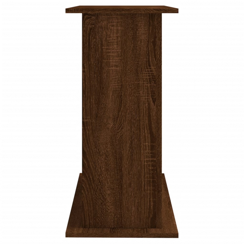 Aquariumständer Braun Eichen-Optik 81x36x73 cm Holzwerkstoff